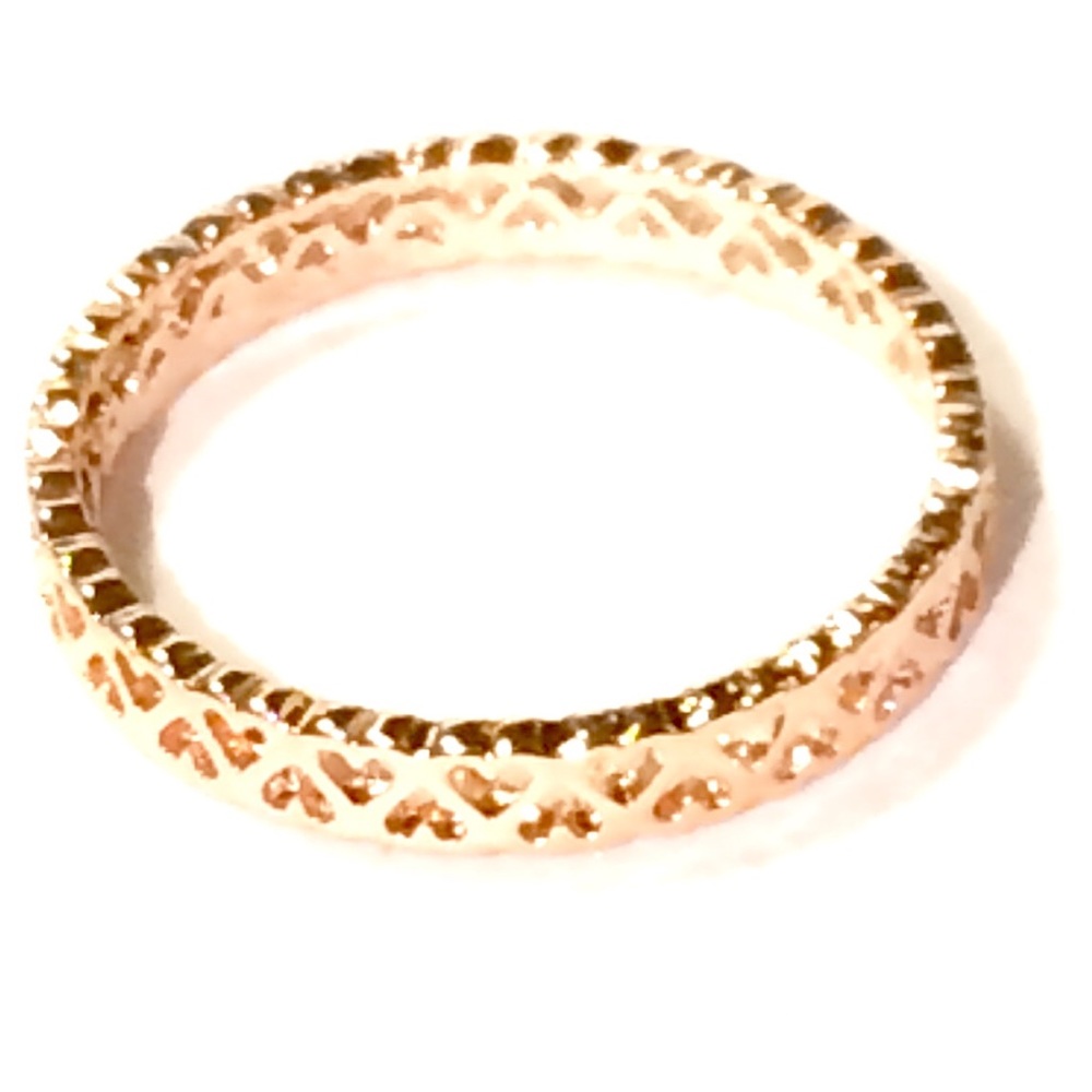 Chain of Hearts Midi Ring - Picture 2 of 4